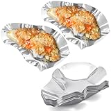 304 Stainless Steel Grillable Oyster Shells Reusable Machine washable for cooking grilling oysters shrimp scallops (12)