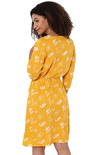 Image of Allen Solly Women's Rayon Classic Mini Casual Dress