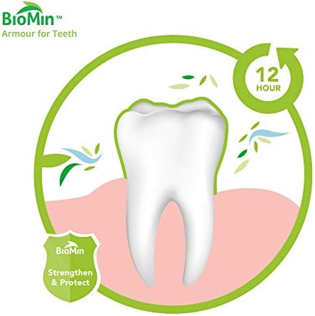 BioMin F Toothpaste (75ml) - Armour Your Teeth (x4 Tubes) to remineralise and Ease Sensitive Teeth, Fight Tooth Decay and Prevent staining to Assist Teeth whitening