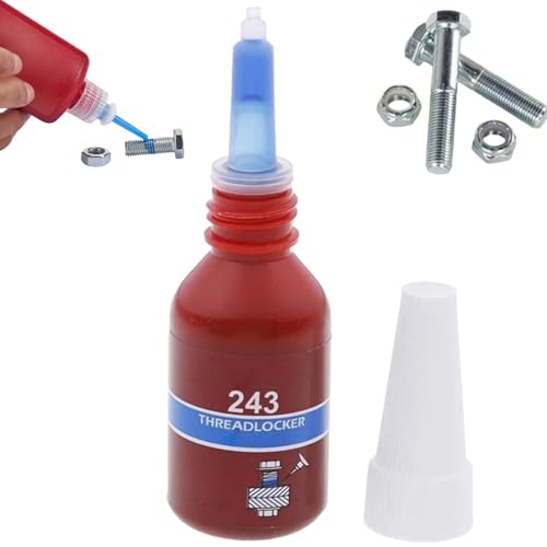 10ml Screw Glue Thread Lock Glue Screw Blue Anaerobic Adhesive Thread Lock Blue Thre/adloc/ker Thread Sealant Thre/ad Lo/ck High Strength Thre/ad Gl/ue Fasteners Metals Lo/cker