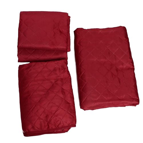 Housse de canapé universelle 3 pièces polyester extensible et durable