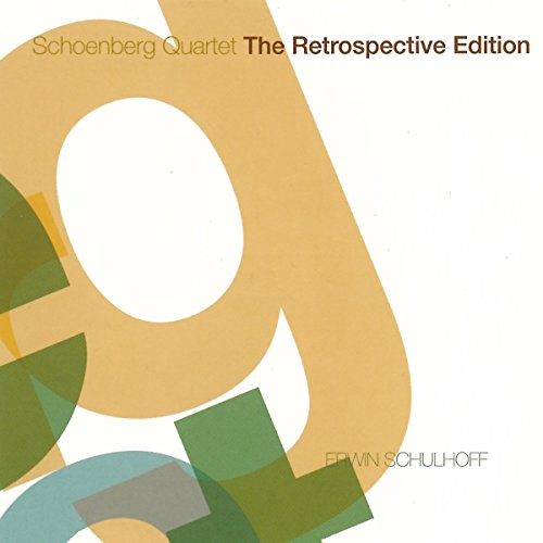 Schulhoff The Retrospective Edition, Vol. 5 Schoenberg
