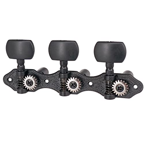 eexuujkl ギターチューナーチューニングキーペグマシンヘッド調整可能な無地チューンノブアコースティックギター用の耐久性のある楽器アクセサリー