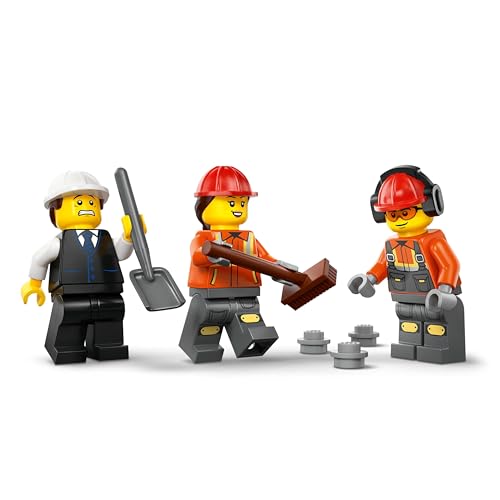Image of LEGO City Cement Mixer - Big Construction Toy Truck with 3 Minifigures for Kids Ages 7+ - 60478