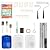20 PCS Paint Roller Set, 9"4"American Paint Roller, Multi Purpose Paint Tray and Microfibre Roller with 43"Removable Telescopic Pole,Small Paint Roller for Refinishing Walls,Doors and Cabinets