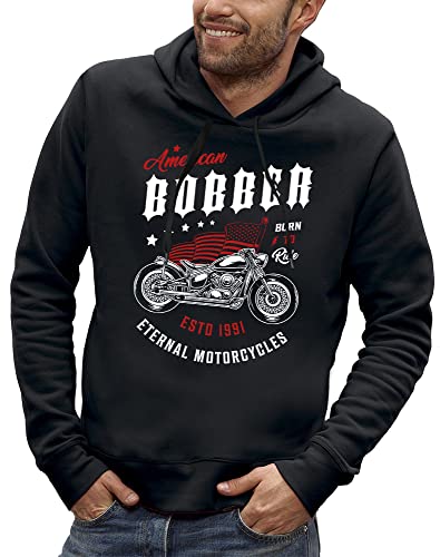 Sweat à capuche American Bobber sweat premium pour passionné de chopper
