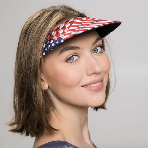 No Headache Sun Visors For Women | Square Brim | Visor Hats For Women | Golf And Tennis Visor | Resort Visor | For All Seasons - #TOP2
