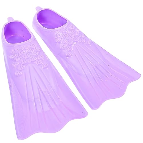 KOMBIUDA Diving Fins Lightweight Swimming Fins Flexible Silicone for Travel Snorkeling and Pool Use