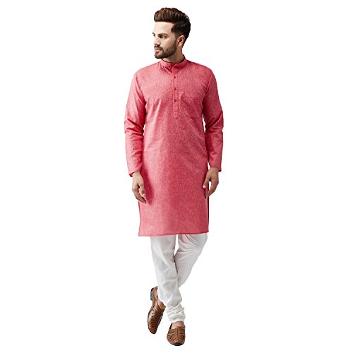 Image of SOJANYA (Since 1958, Men's Silk Blend Grey Kurta Pyjama & Silk Blend Jacket Combo