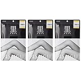 [アツギ] ストッキング ASTIGU(アスティーグ)【黒】 ストッキング クールな漆黒 <3足セット> AP6003 レディース ディープブラック M-L