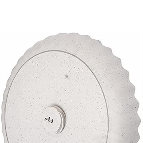 Farm Innovators Inc. FIHBC120 Farm Innovators 120 Watt Outdoor Molded Stone Scalloped Heated Birdbath W/Twist Deck Mount thumb #3