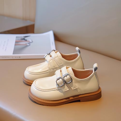 Isinser Toddler Boys Girls Dress Shoes Little Kids Classic Oxfords Church Wedding School Uniform Shoe Non Slip Sole Casual Walking Flats thumb #3