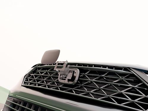 Image of Radar Sensor Protector Cover for Honda Accord 2023-2025 (Steel, Black) The Original Bracket