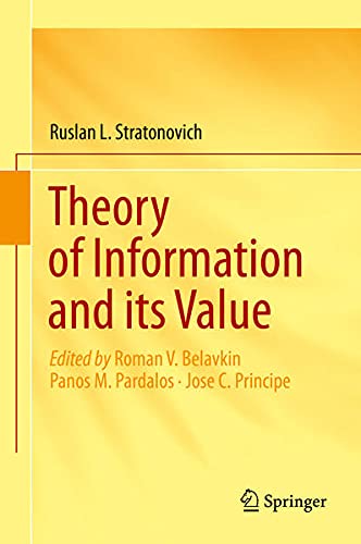 Buy Theory of Information and its Value — BookShops.in