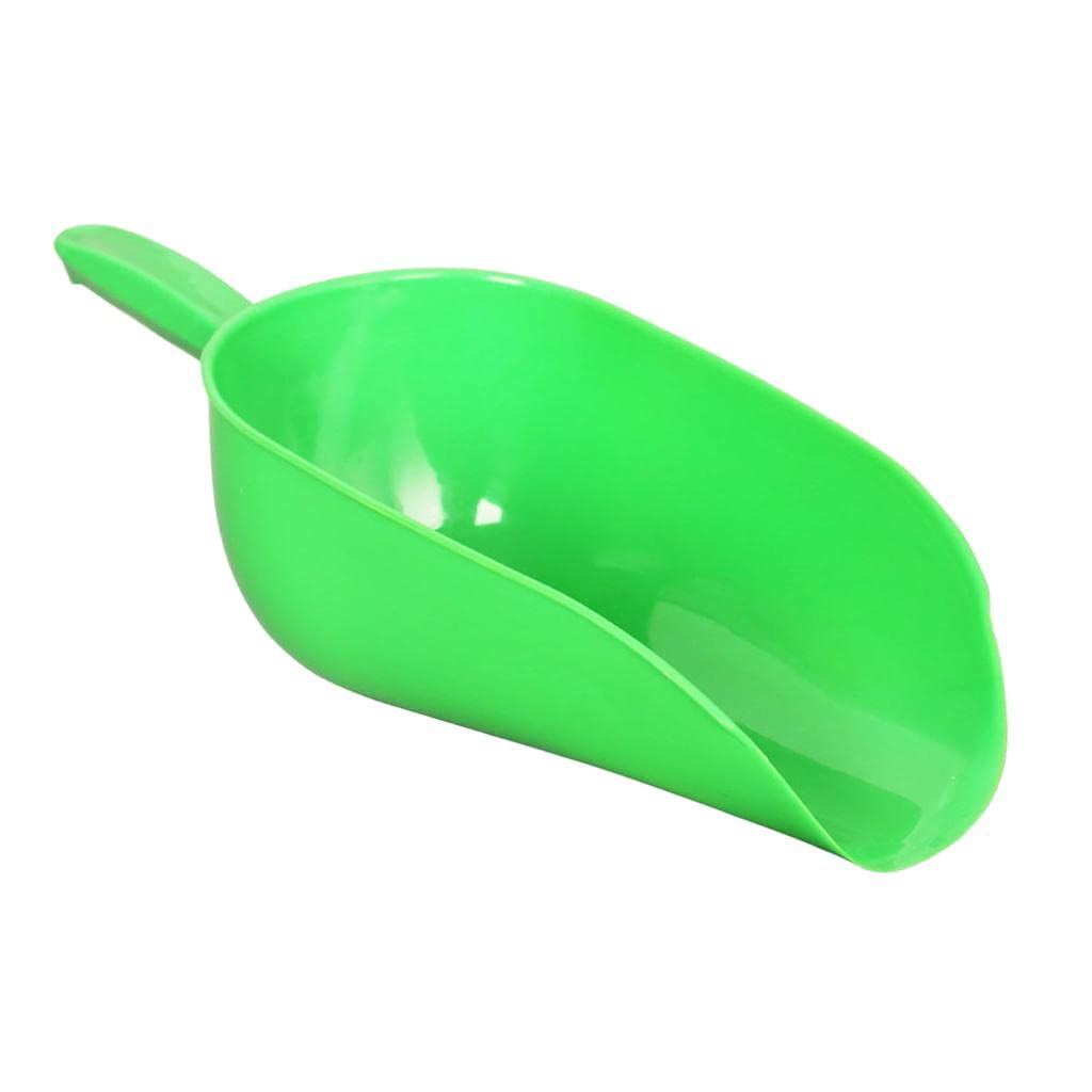 5 zestawów plastikowych karmy do karmy dla zwierząt domowych, zielona mąka, jak opisano