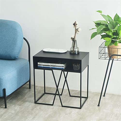 Table d'appoint en métal petite table basse d'angle - 7