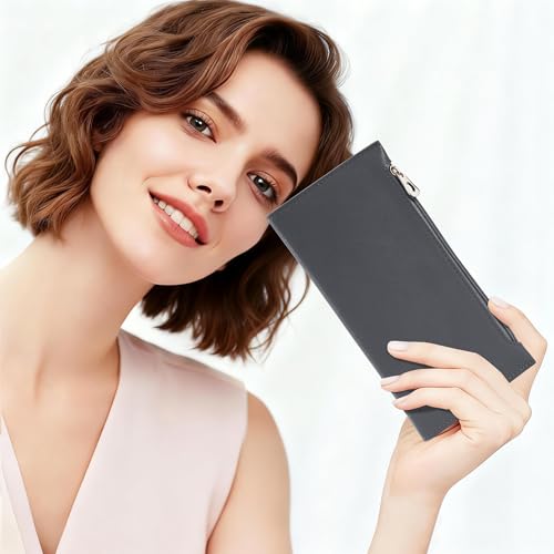 Image of Tipmile Slim Wallet for Women, RFID Blocking Credit Card Holder