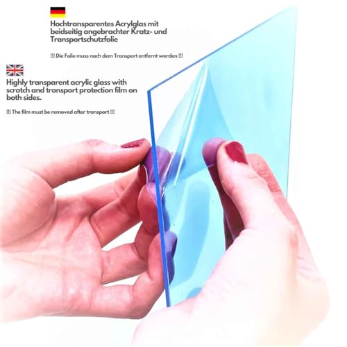 CLAMARO 'WIEN' Bilderrahmen Antik 33x49 Massivholz | Silber | 60 mm breite Shabby Chic Vintage Barock Leiste | Holzrahmen inkl. Acrylglas, Rückwand, Metall Aufhänger