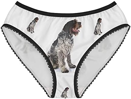 SpreadPassion Women's BriefsWirehaired Pointing Griffon Panties, Wirehaired Pointing Griffon Underwear