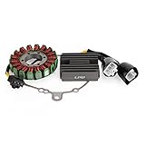 Artudatech Magneto Coil Stator + Voltage Regulator + Gasket Assy Fit for Honda CBR 1000 RR 2004 2005