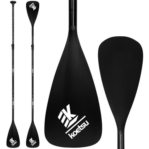 koetsu 3&4-Piece Kayak Paddle, Aluminum Lightweight 2-in-1