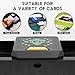 KTZCTPCA Rechargeable Automatic Card Shuffler, Electric Playing Cards Shuffler Machine, Electric Shuffling Machine, Low Noise Card Shuffler, Electric Mixing Card Shuffler for Poker