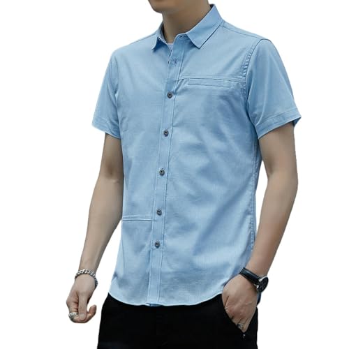 Chemise col carré homme en coton lin : la qualité d'une coupe ajustée