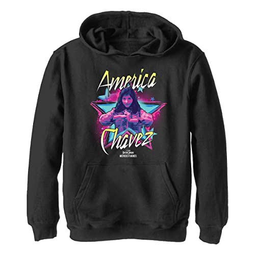 Sweat à capuche Doctor Strange Marvel Chavez Star noir taille M pour garçon