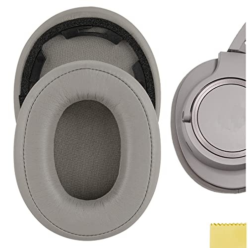 Geekria Replacement Ear Pads Compatible with Audio-Technica ATH-SR50BT Headphones Ear Cushions, Repair Parts (Gold)