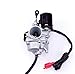 24mm Carb Jog 50 Carburetor 1E40QMB Moto Carburetor with Electric Choke High Performance for 50cc 70cc 90cc Carb Engine Pit Dirt Bike ATV Scooter Moped