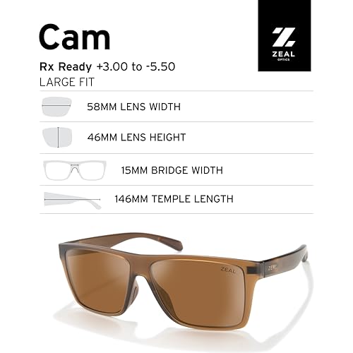 Image of Zeal Optics Cam | Men's Plant-Based Polarized Sunglasses
