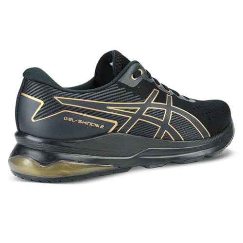 Tênis Asics Gel-Shinobi 2 Preto e Dourado 40