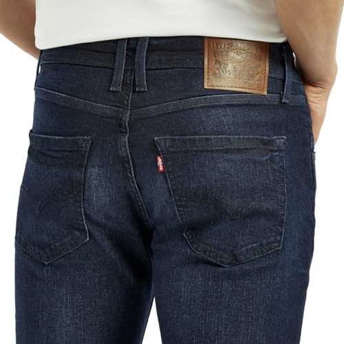 Image of Men's 511 Dark-Blue Slim Fit Mid Rise Jeans