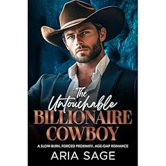 The Untouchable Billionaire Cowboy Audiolibro Por Aria Sage arte de portada