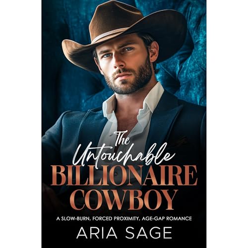 The Untouchable Billionaire Cowboy Audiolibro Por Aria Sage arte de portada