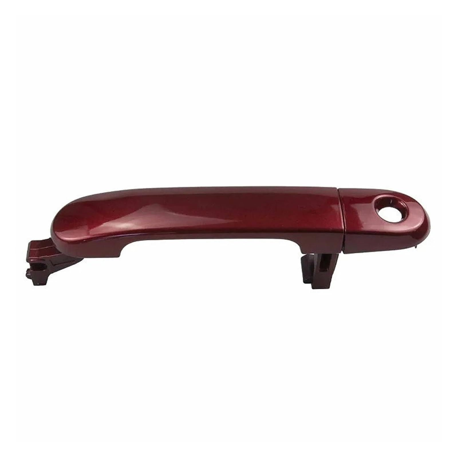 Pacsci Red Front Left Car Outer Door Handle For Nissan For Versa 2007-2012 For Tiida 2007-2011 82640-El12a 82641-El12a Car Exterior Door Handle Front Left(Red Front Left)