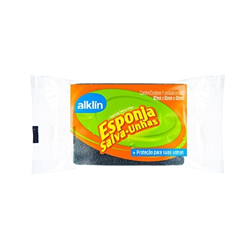 Esponja Abrasiva Salva Unhas c/1 unid., Alklin