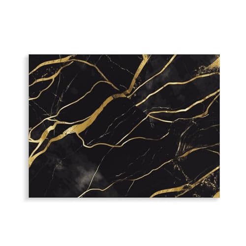 Kit peinture par numéros encadrés 40x30 cm idéal pour salon chic