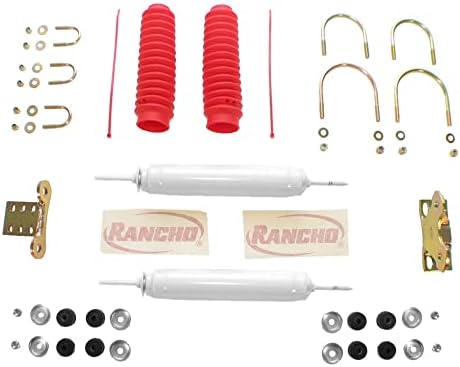 Rough Country N3 Steering Stabilizer For 1982-2004 Chevy S10/Blazer - Single Damper, 18mm Piston, Reduces Bump Steer