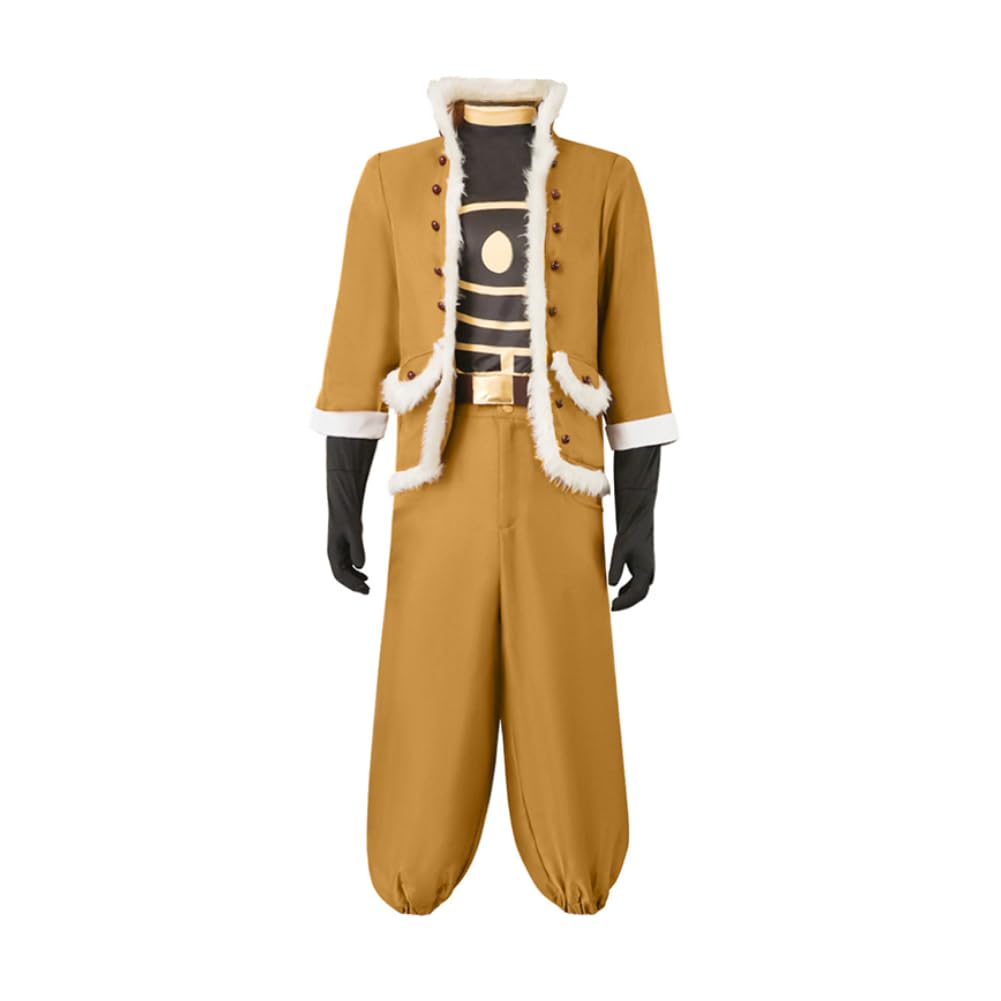 Xinchangda Hawks Cosplay Costume MHA Cosplay Outfits Men Yellow Jacket Pants Full Set Anime Fighting Uniform Costume for Halloween Party Role Play