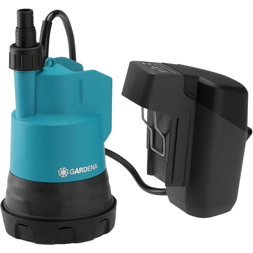 Pompe submersible GARDENA 20002 18V P4A 2000 /h Sans fil Batterie lithium ion - vue 3