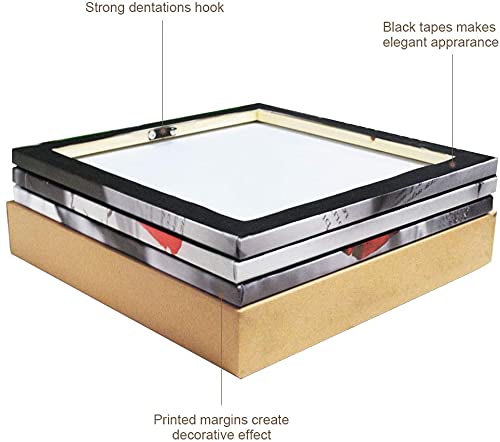 Red Fox Canvas Wall Art Wildlife Decor Fox Hunting In The Snow Pictures On Canvas Wall Art For Home Office Decorations Living Room Bedroom And Kitchen Decor 3 Pcs Framed Canvas Prints 12X12Inches #TOP6