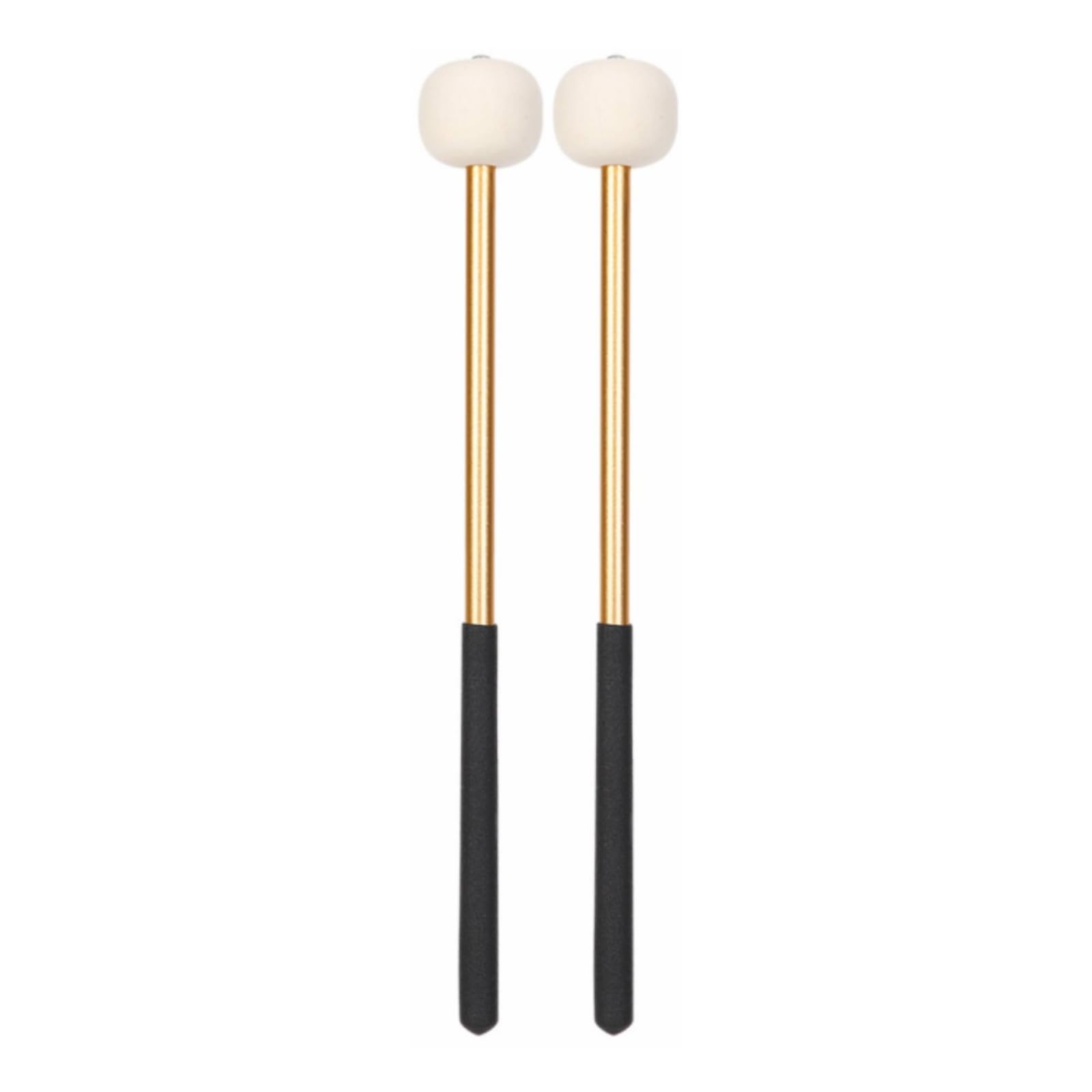 predolo Maillets D'réglage Maillets Percussion Stable Mailloche pour Répétition, Doré, NO.81 Basse Timpani BAT4 Doré
