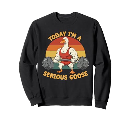 Today I'm A Serious Goose ���t�e�B���O �E�F�C�g �W�� �t�B�b�g�l�X �g���[�i�[