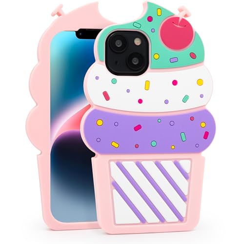 Dumkery 킢 iPhone 13 P[X ACXN[ iPhone 14 P[X ʔ 3D J[gD[ JbvP[L \tg VR ϏՌ P[XJo[ XL ̎q q  q