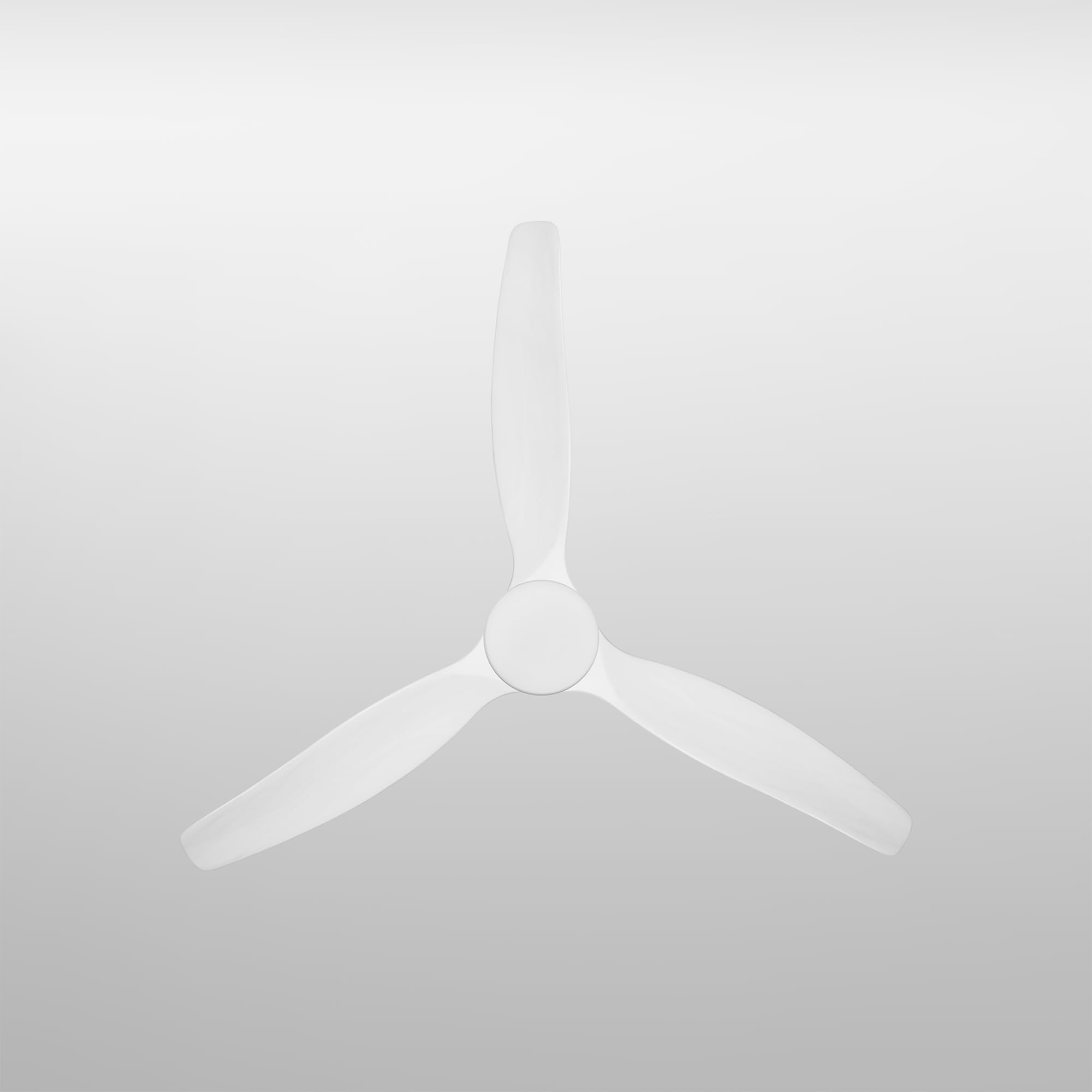 Kent Ventilador Techo Blanco/Madera Blanca. 3 Aspas Ø132cm. Luz Led 20W Neutra/Cálida/Extra Cálida. Motor DC. Verano/Invierno. 6 Velocidades. Control Remoto Temporizador. Silencioso. Brisa