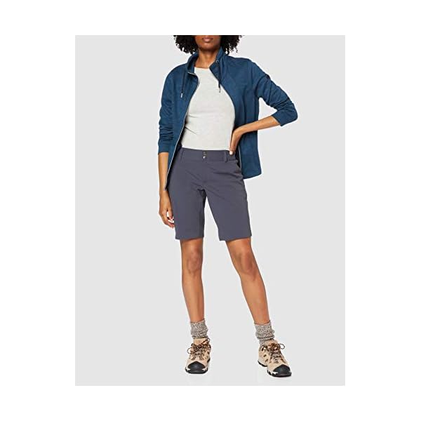 Columbia-Womens-Saturday-Trail-Long-Short Columbia Women's Saturday Trail Long Shorts, 18Wx10, India Ink