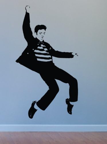 Adhesivo decorativo de vinilo para pared de Elvis