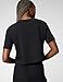 Nike Women's Sportswear Essential Cropped Logo T-Shirt, Black/White, X-Large