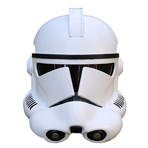 Casco The Black Series Rogue One Mask para disfraz de soldado clon imperial Stormtrooper con cambiador de voz electrónico, máscara completa de PVC para Halloween Cosplay Adulto, multicolor